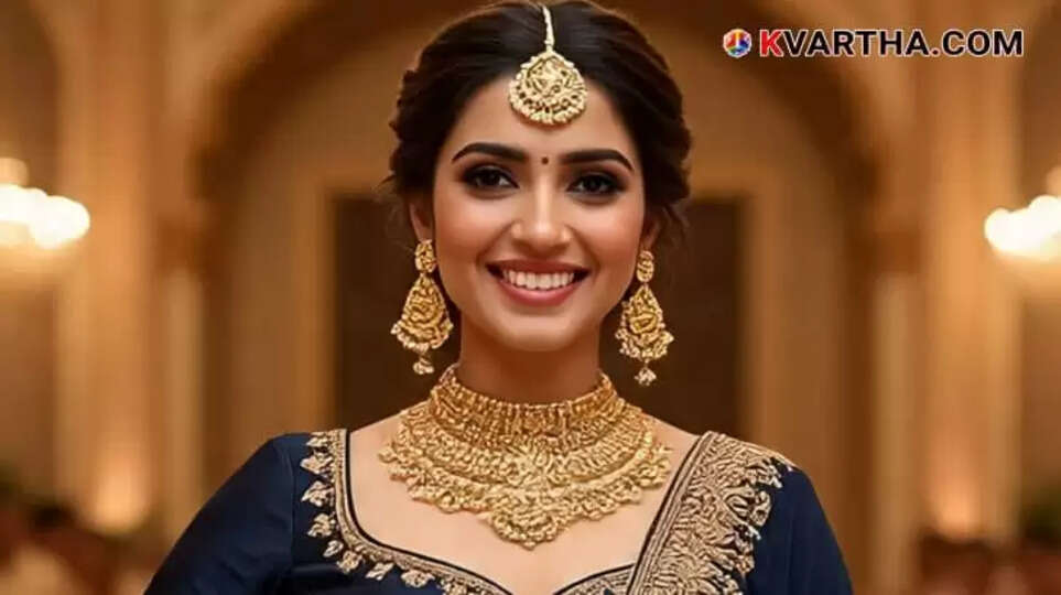 Bride Representing Kerala Gold Price August 28