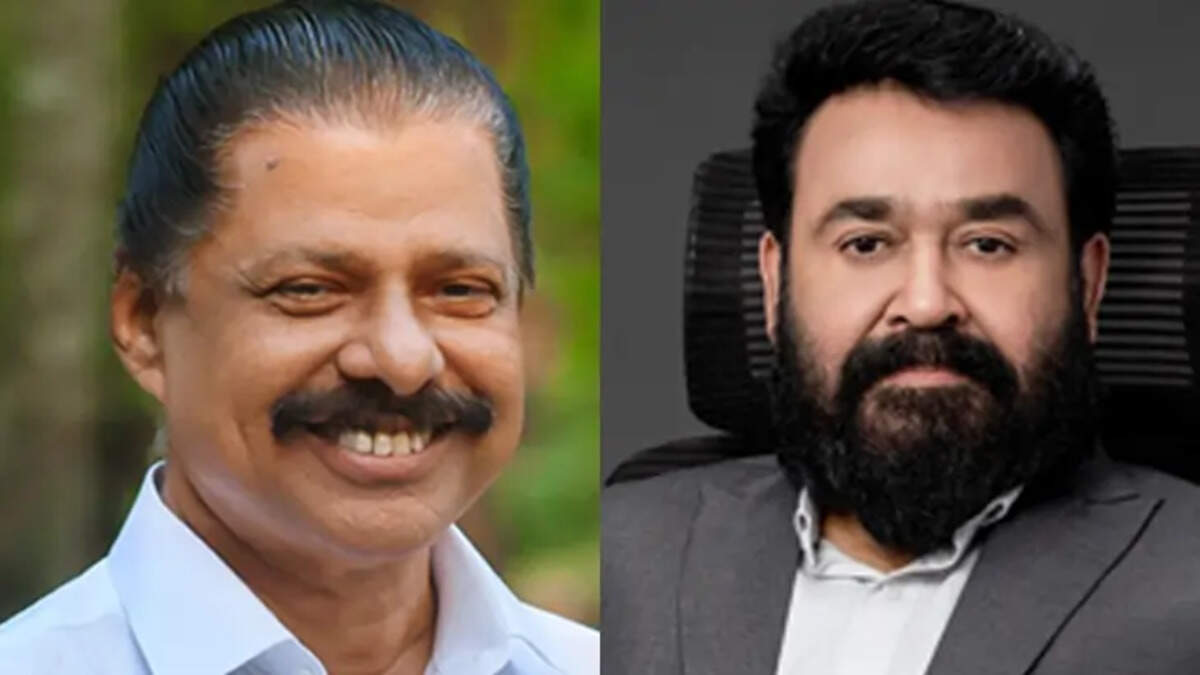  Mohanlal and MV Govindan