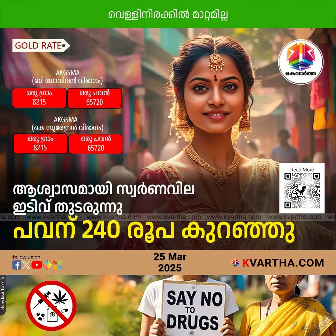 Bride Representing Gold Rate March 25 Kerala