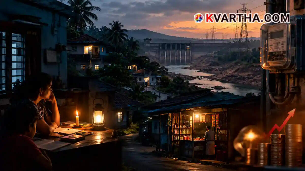 Representational image reflecting KSEB power crisis and electricity tariff hike discussions in Kerala