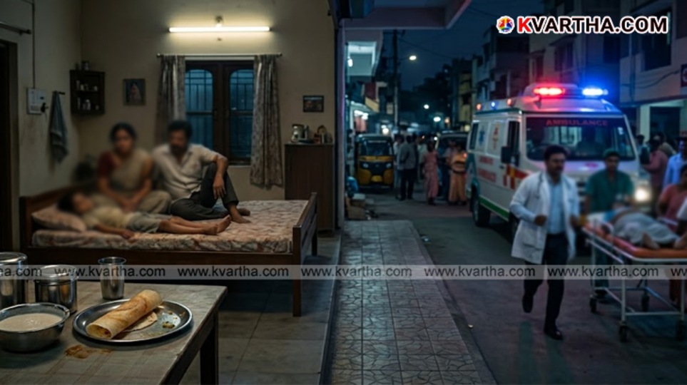 A symbolic image related to the incident in Ahmedabad where children died after eating dosa flour.