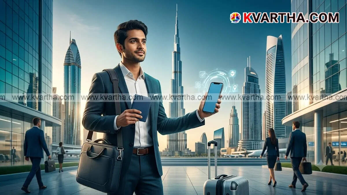 Conceptual representation of job seekers exploring opportunities in Dubai with the new sponsor-free visa