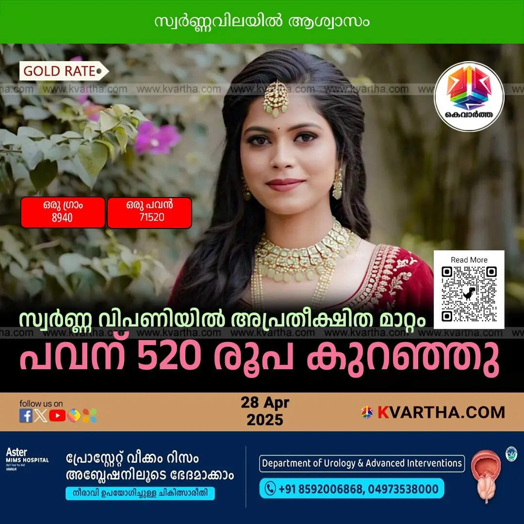 Bride Representing Drop in Gold Prices