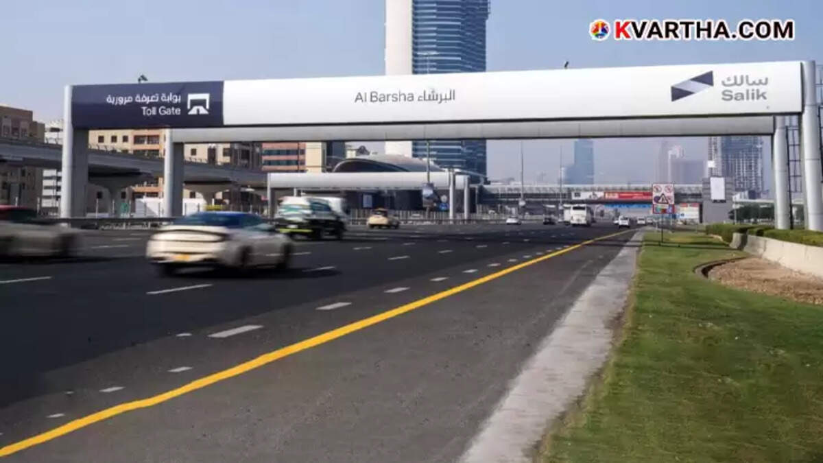 New Salik toll gates and traffic congestion in Dubai
