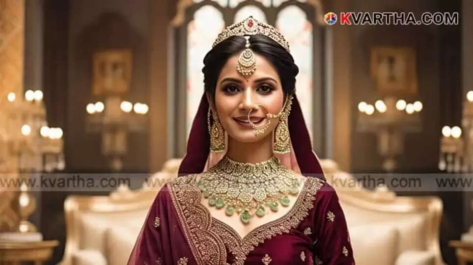 Bride Representing Kerala Gold Rate June 24 