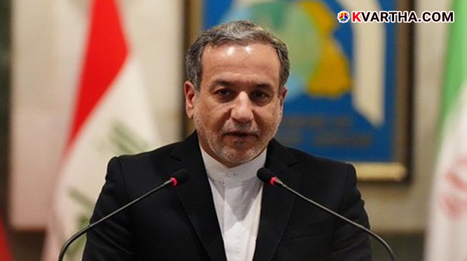Iranian Foreign Minister Abbas Araghchi during a diplomatic meeting.