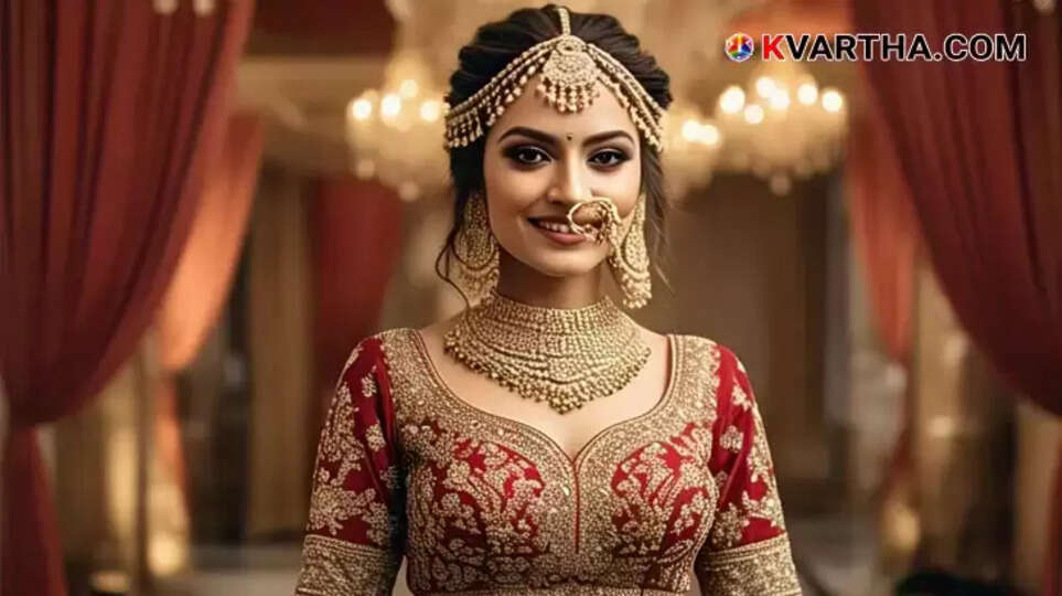 Bride Representing Gold Rate February 21 Kerala