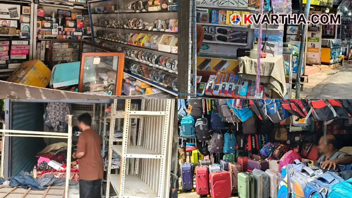  Massive Burglary in 7 Shops on Kannur Press Club Road; Cash and Goods Worth Rs 1.25 Lakh Stolen