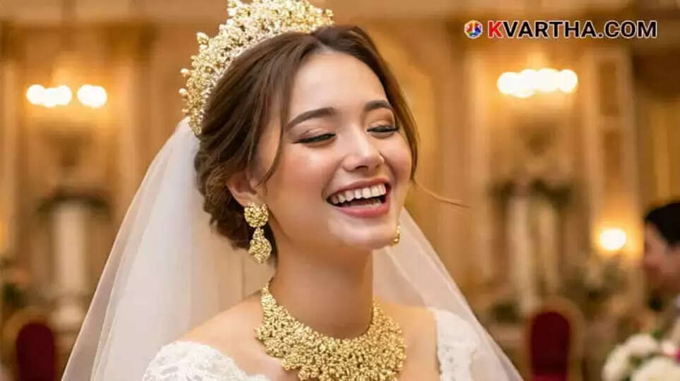 Bride Representing Gold Price December 05