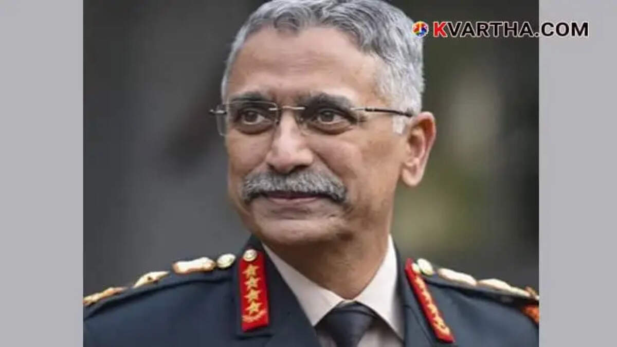  Former Army Chief General Manoj Mukund Naravane