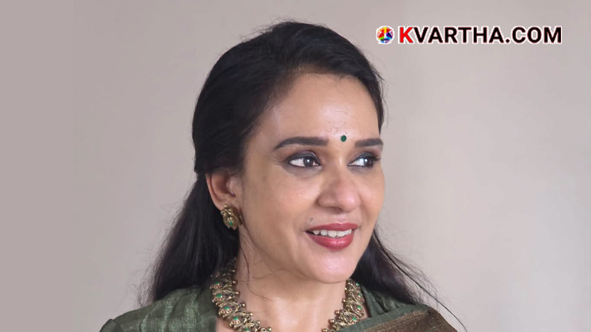 Conceptual image of actress Mala Parvathy