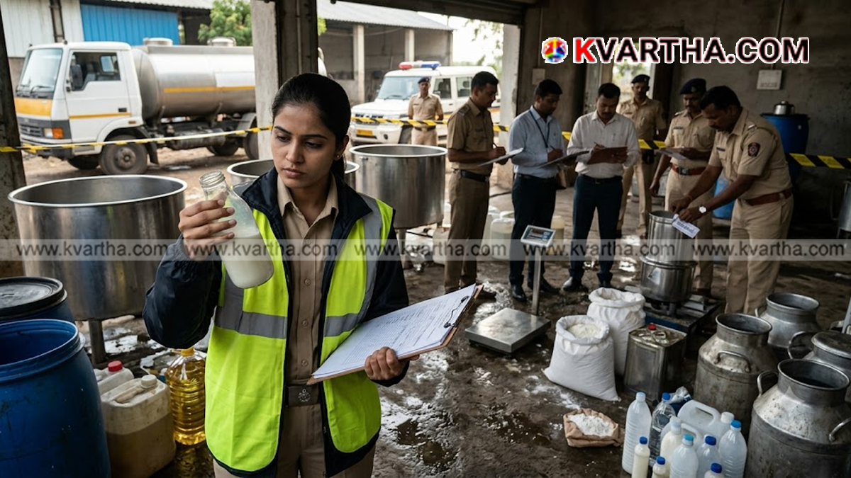 Police and food safety officials conducting investigation
