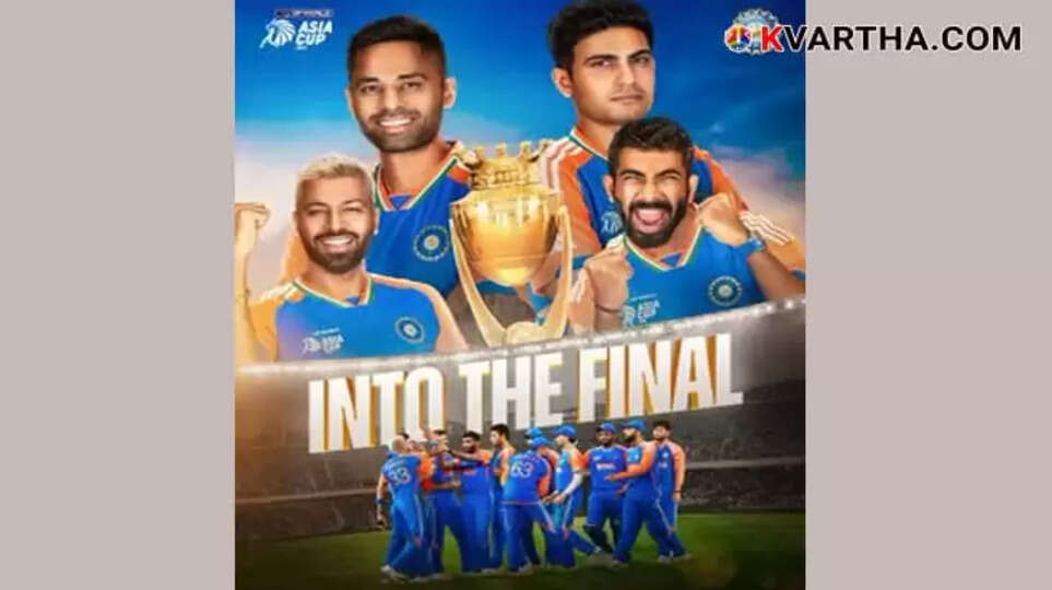 India Beats Bangladesh by 41 Runs to Reach Asia Cup Final