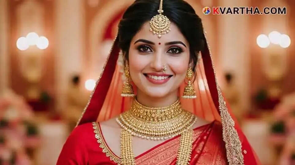 Bride Representing Kerala Gold Price April 07 