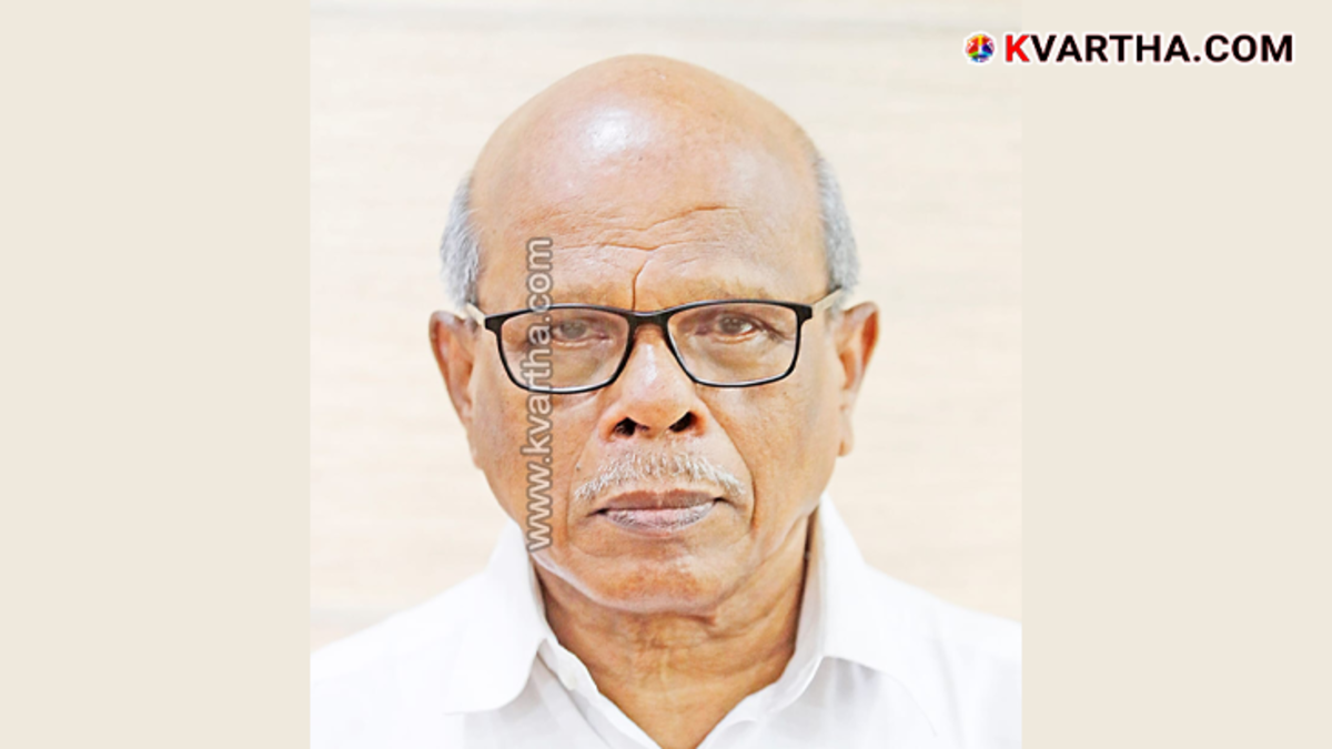 Veteran Journalist O Karunan former Kannur Press Club President