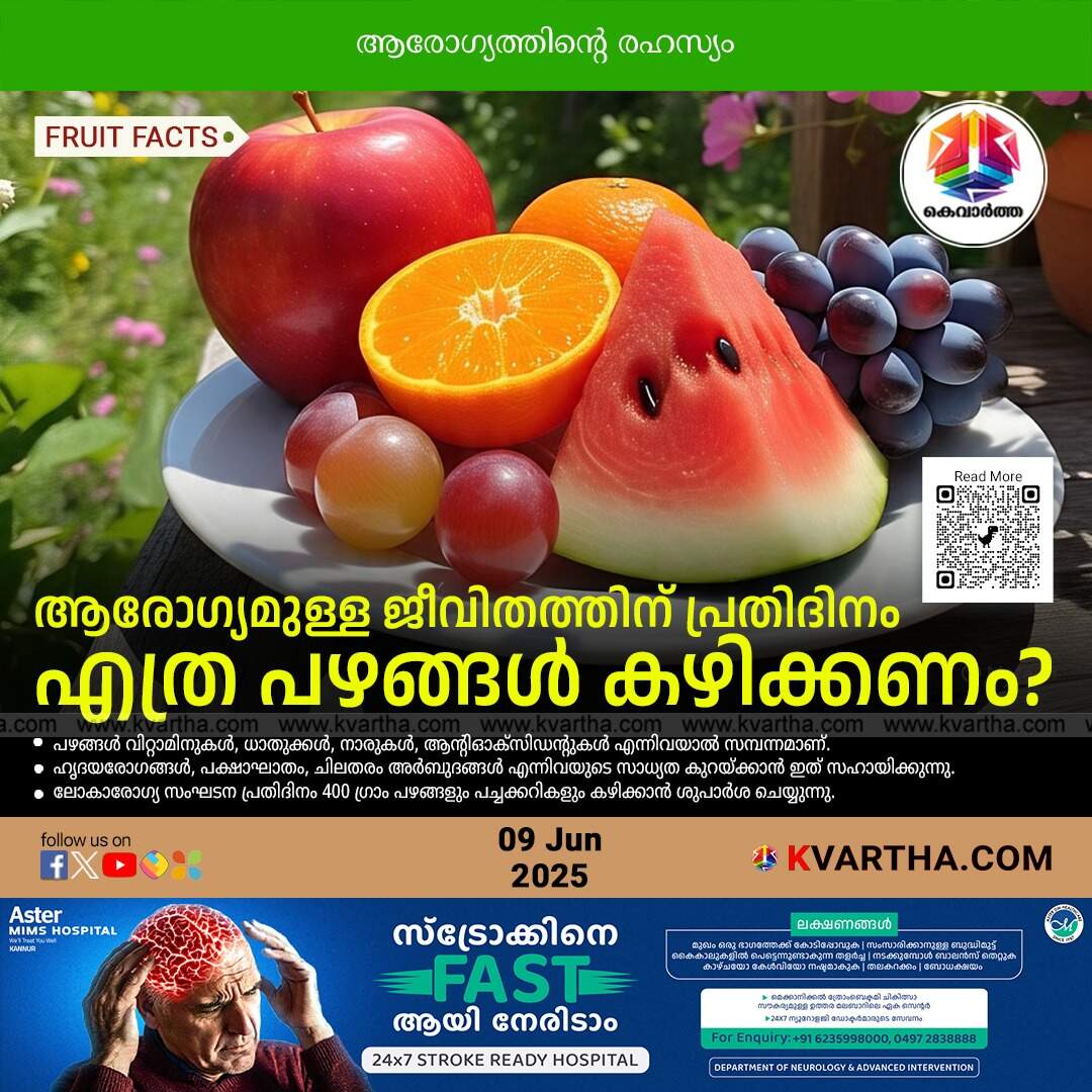 how many fruits daily health doctors recommend