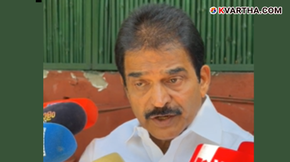 KC Venugopal MP addresses the media in Delhi.