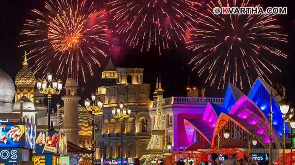 Dubai Global Village Fireworks