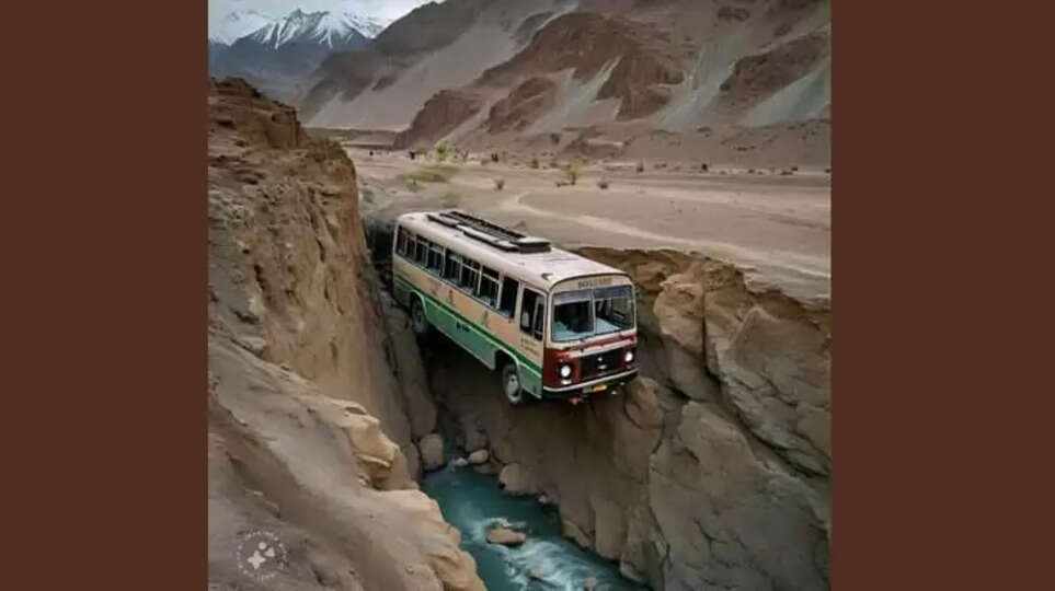 6 Dead, 22 Injured After Private Bus Carrying School Staff Members Falls Into Gorge In Ladakh,&nbsp;Ladakh, bus accident, India, casualties.