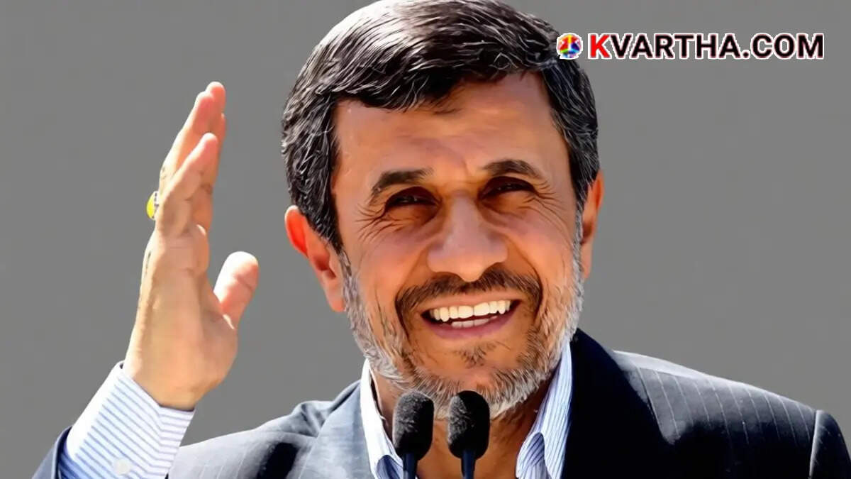 Former Iranian President Mahmoud Ahmadinejad