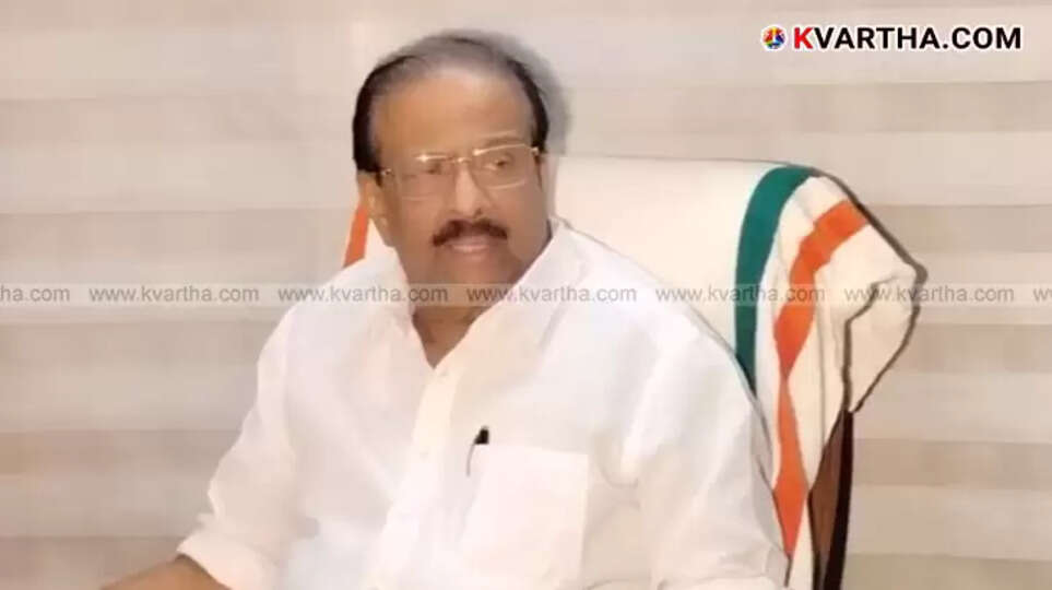 K. Sudhakaran, MP and KPCC President.