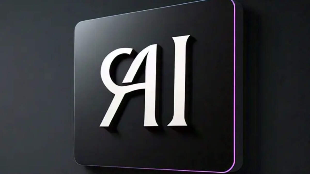 An AI robot interacting with a human