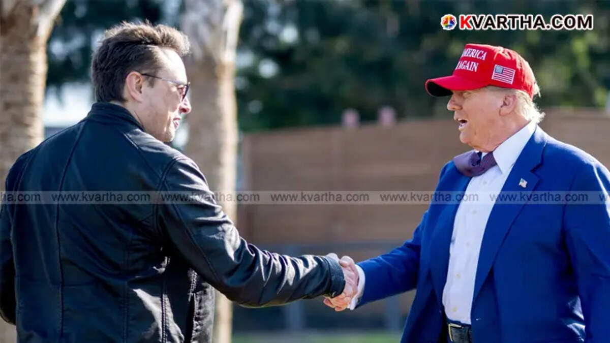 Elon Musk, CEO of SpaceX and US President, Donald Trump