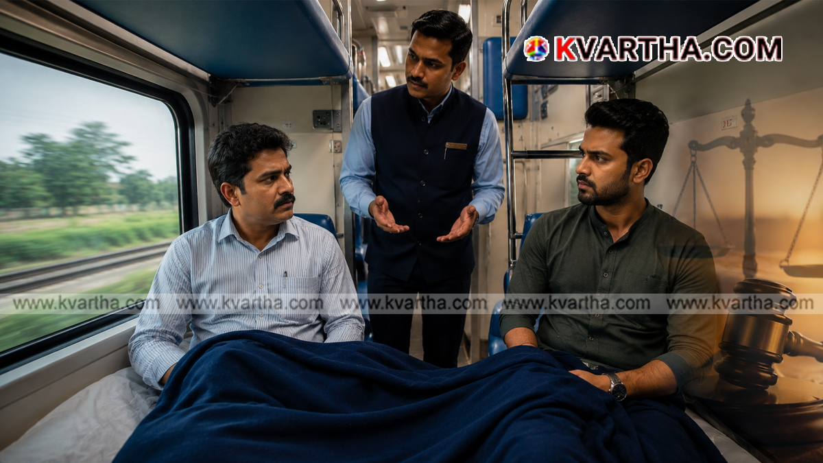 Image representing AC coach travel and blanket provision in Indian Railways