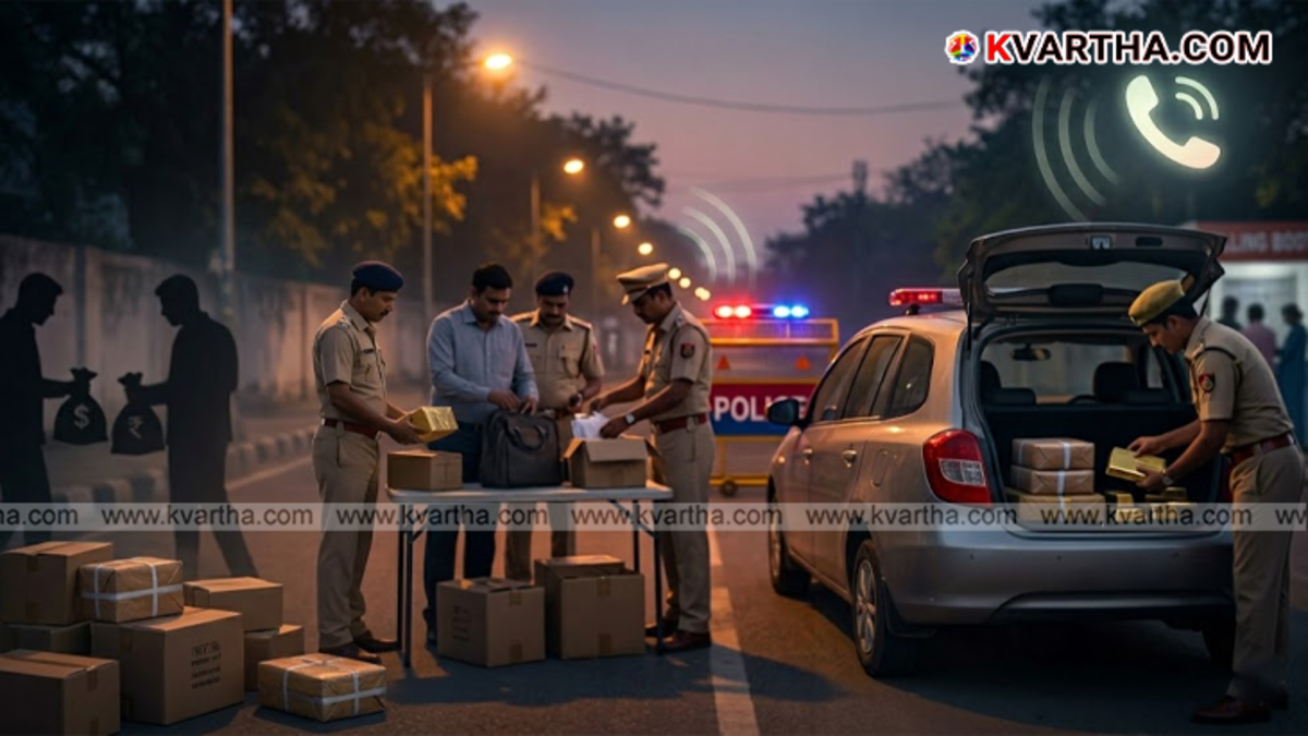 DRI officials monitoring and preventing illegal smuggling during 2026 Kerala Assembly Elections.