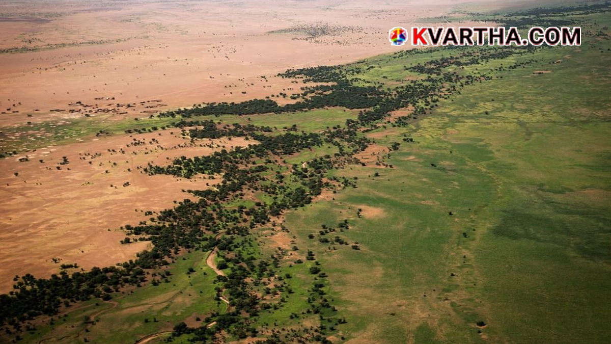  The Great Green Wall project spanning across Africa