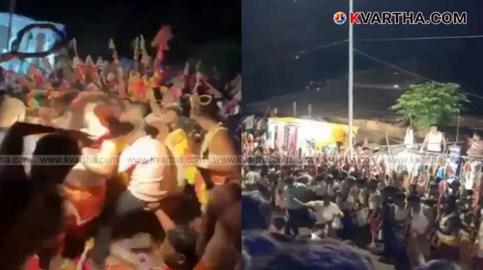 Symbolic image of the site of the Lairai Devi Temple tragedy in Goa.