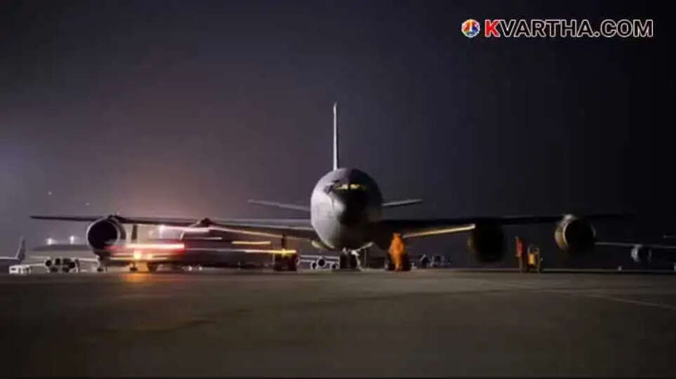 US Air Force KC-135 Stratotanker missing near Qatar coast after emergency signal 7700