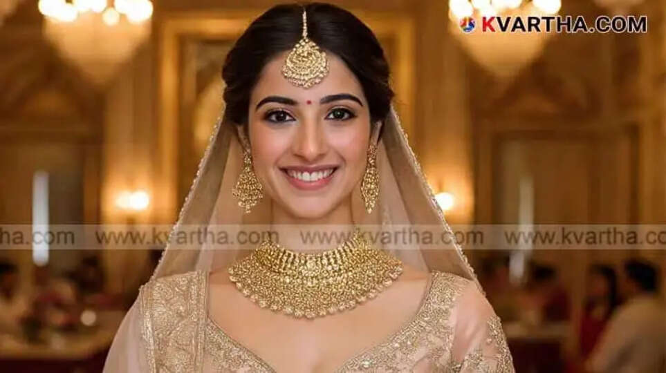 Bride Representing Kerala Gold Price March 19 