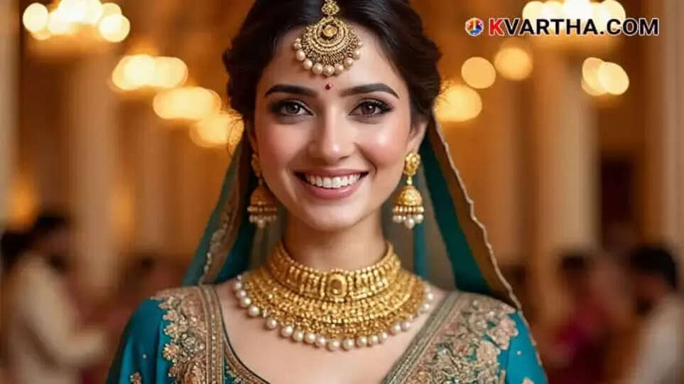 Bride Representing Kerala Gold Price August 29