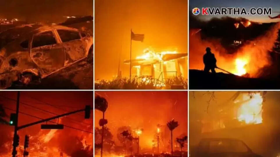 Wildfire in Los Angeles