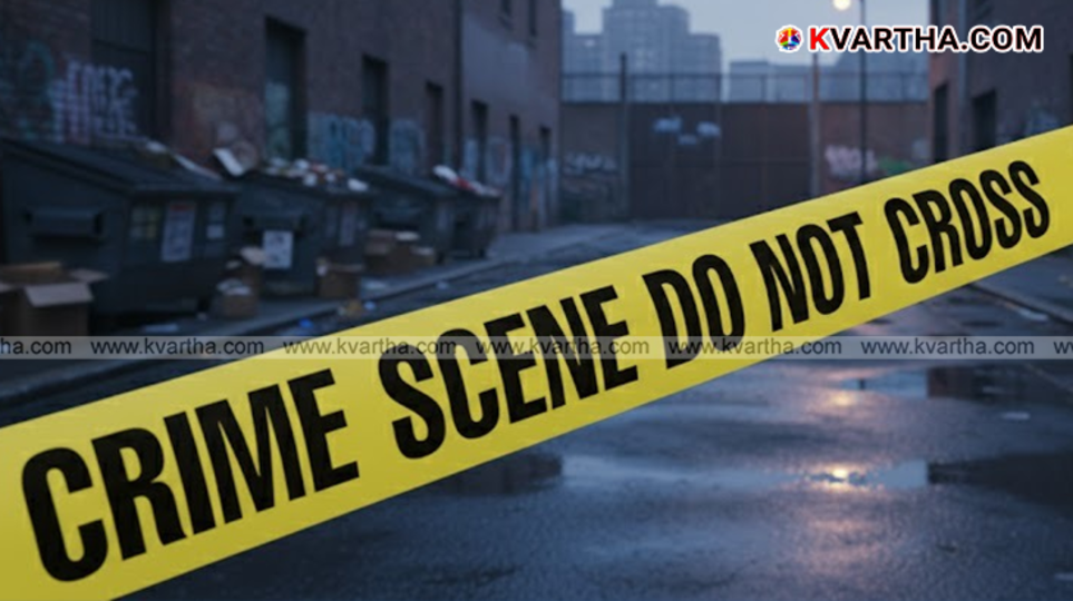  Scene of a crime near Kadavanthra road.