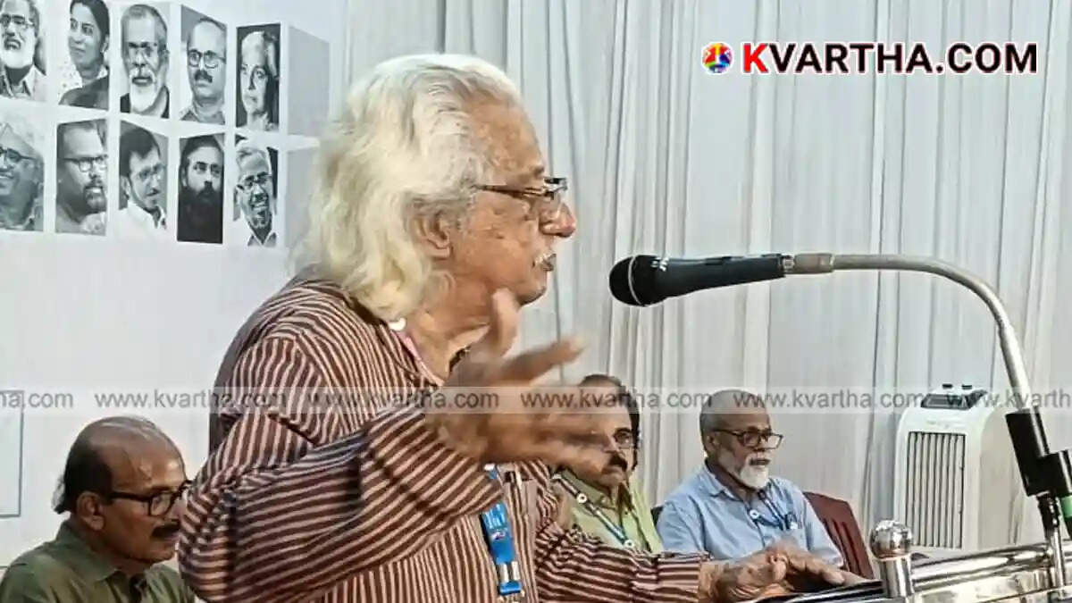 Adoor Gopalakrishnan at Kannur Lit Fest
