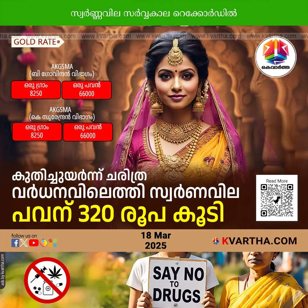 Bride Representing Gold Rate March 18 Kerala