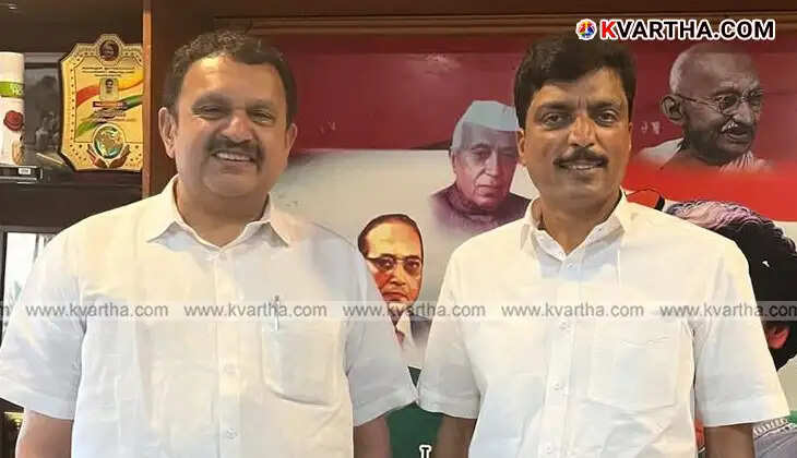 UDF candidate KP Saju meets voters in person in Thalassery.