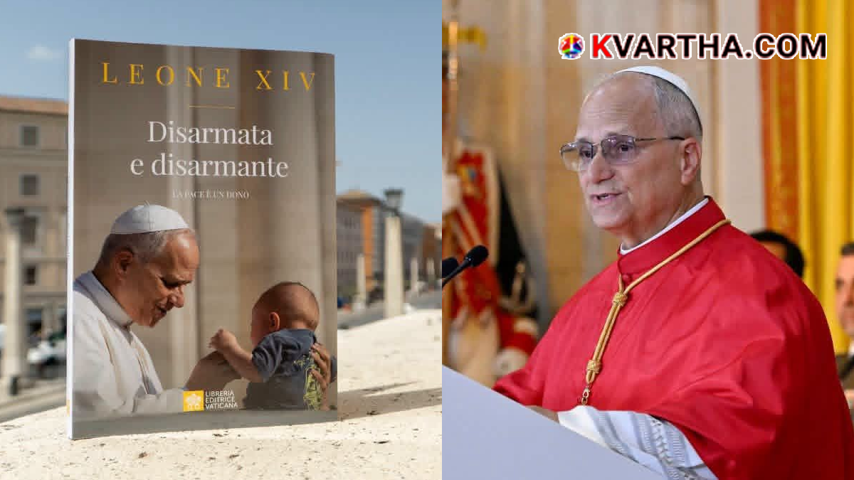 Conceptual image representing Pope Leo XIV and Vatican peace messages
