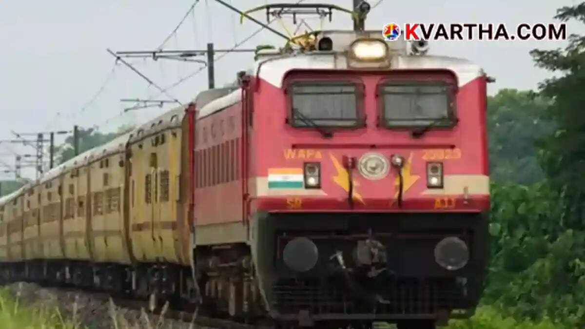  Representative image of a Konkan Railway train