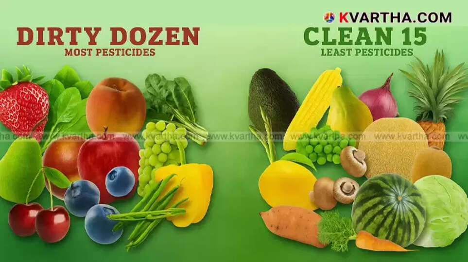Pesticide contaminated vegetables