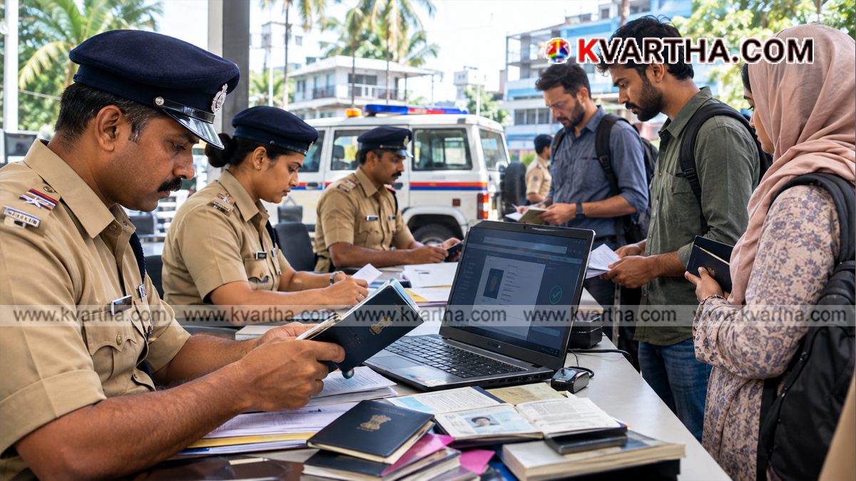 Representational image reflecting police investigation into undocumented immigrants in Kerala