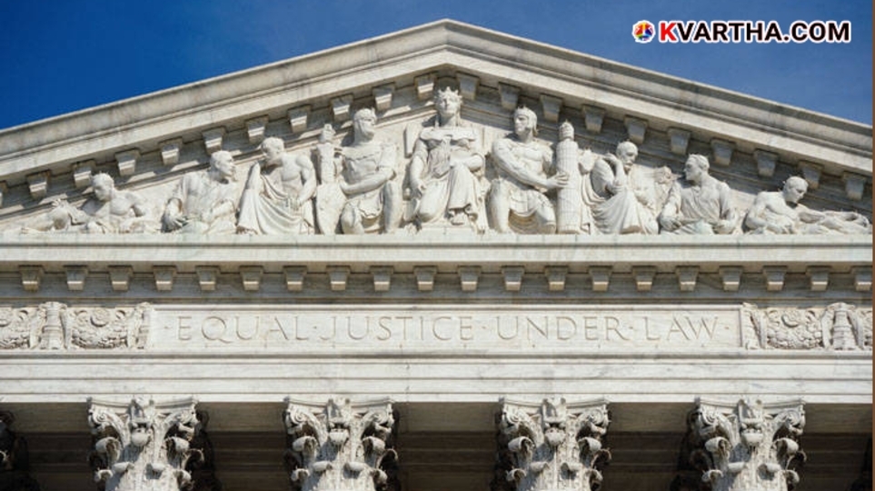 The building of the United States Supreme Court in Washington DC.