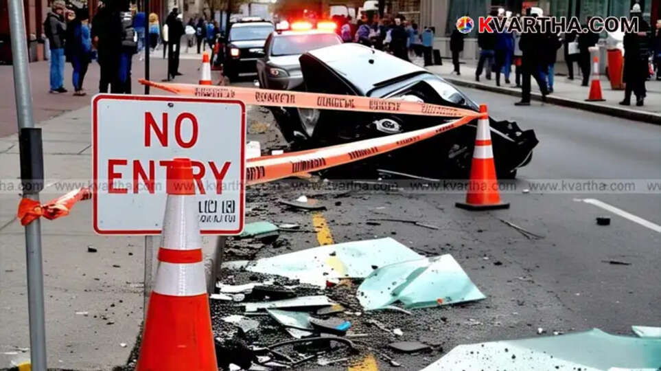 Car Accident in Bengaluru: Three Members of a Family Died Tragically; Two Children Injured