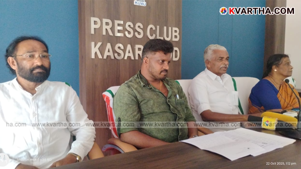 PV Bhaskaran's family speaking at press conference