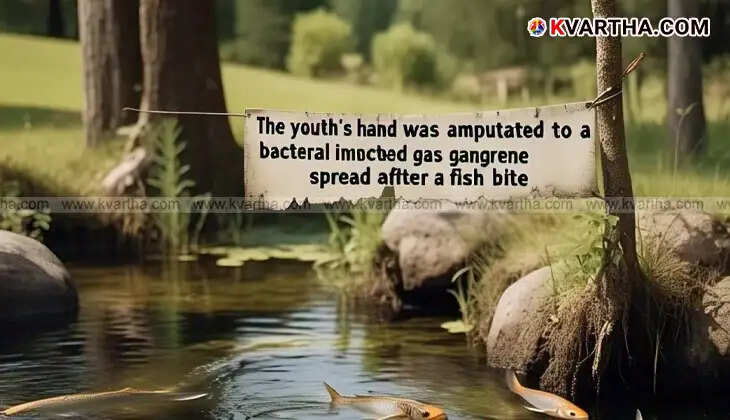  Fish Stabbing While Cleaning Pond Leads to Rare Infection, Resulting in Amputation