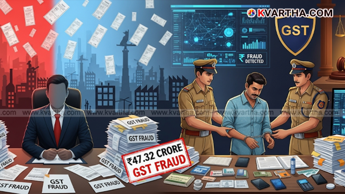 A representative photo of a person involved in a GST fraud case.