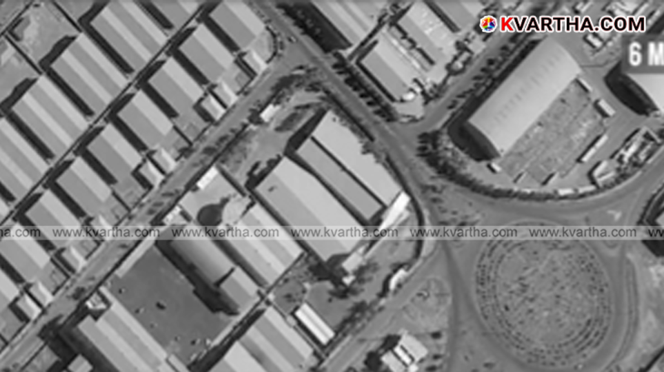 Satellite imagery showing the destroyed Qom Turbine Engine Production Plant in Iran after US airstrikes.