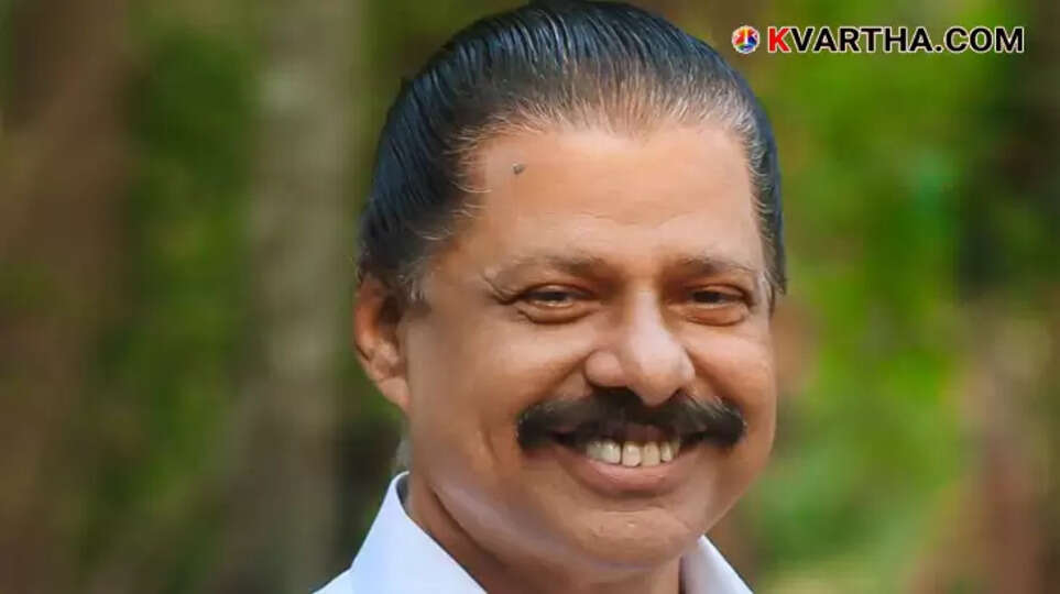 CPM State Secretary M V Govindan during a press conference in Kerala.